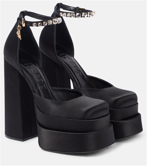 versace medusa aevitas dupe|Versace double platform pumps medusa.